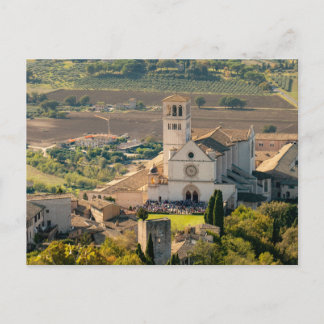Carte Postale Basilique Saint François d'Assise, Italie