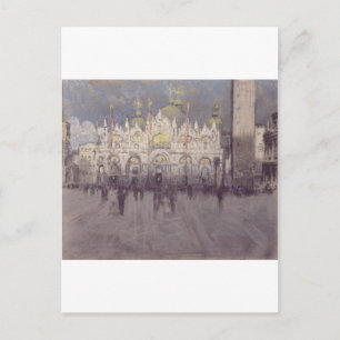 Carte Postale Basilique Saint-Marc Architecture Byzantine Art