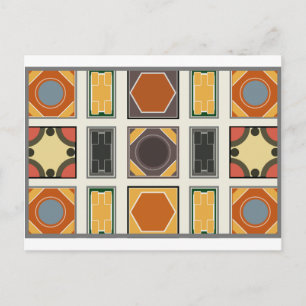 Carte Postale Basilique Saint-Pierre de Rome Conception Carrelag