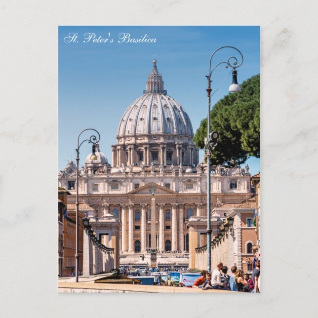 Carte Postale Basilique Saint-Pierre - Vatican (Devant)