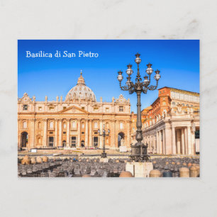 Carte Postale Basilique San Pietro