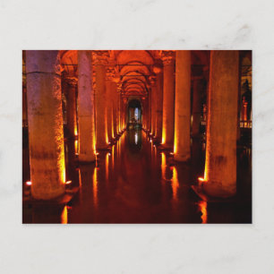 Carte Postale Basilique souterraine d'Istanbul