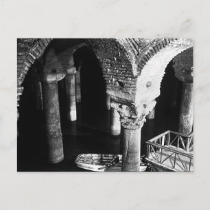 Carte Postale Basilique vintage de la Citerne Souterrain d'Istan
