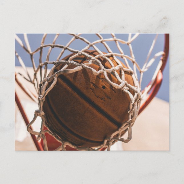 Carte Postale basket (Devant)
