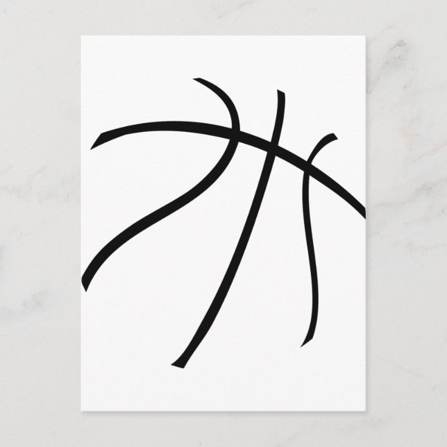 Carte Postale basket (Devant)