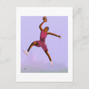 Carte Postale Basket-ball