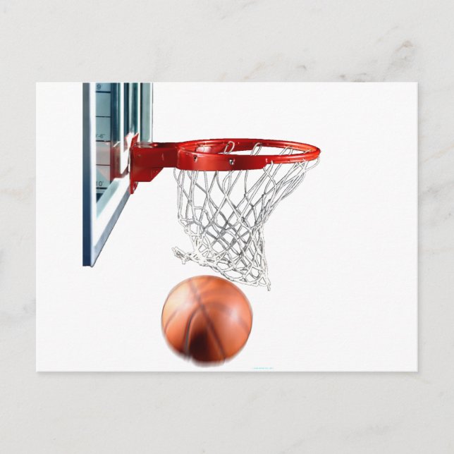 Carte Postale Basket-ball de la machine de notation (Devant)