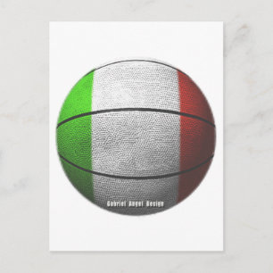 Carte Postale Basket-ball Italie