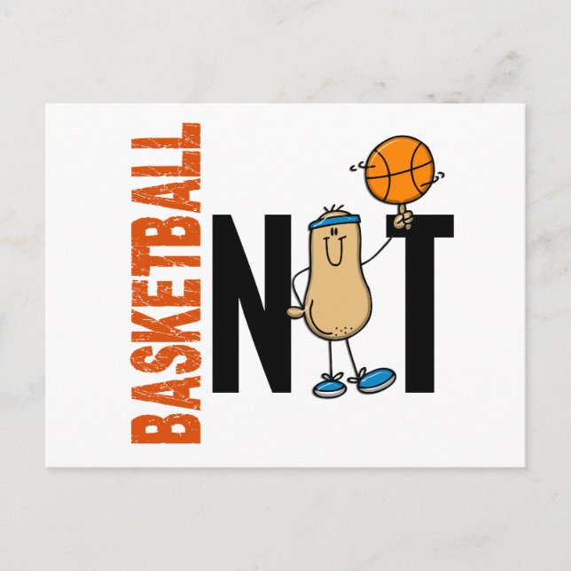 Carte Postale Basket-ball Nut 1 (Devant)