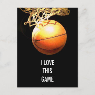 Carte Postale Basket-ball - Sports Illustration Art