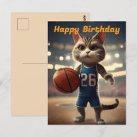 "Basketball avec une touche de Catitude" Anniversa
