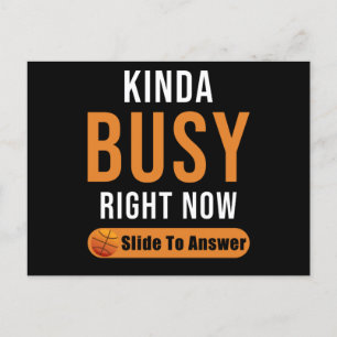 Carte Postale Basketball Gift Funny Saying