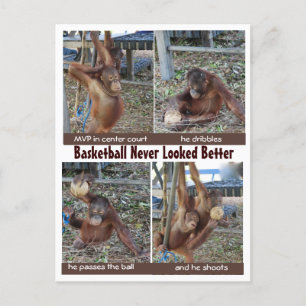 Carte Postale Basketball Heroes