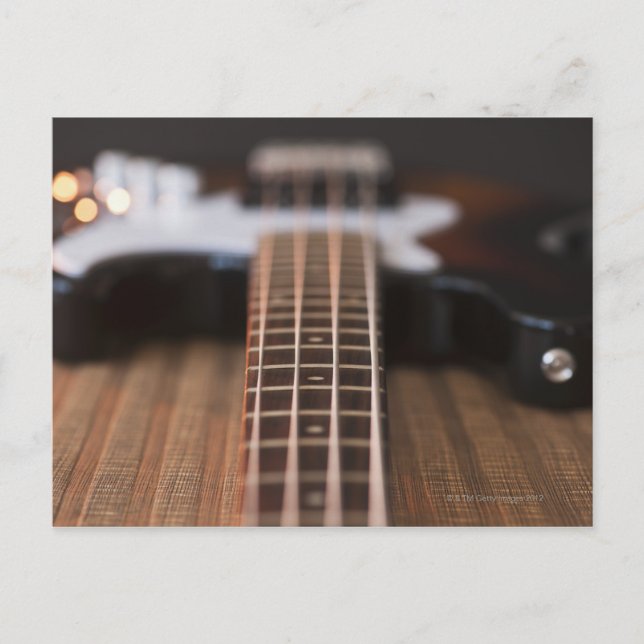 Carte Postale Bass Guitare 2 (Devant)