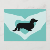 Basset Allemand Poil Long - Silhouette 1