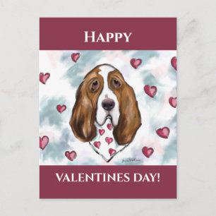 Carte Postale Basset Hound