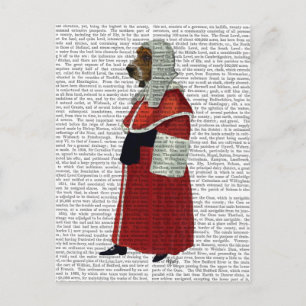 Carte Postale Basset Hound Juge Full
