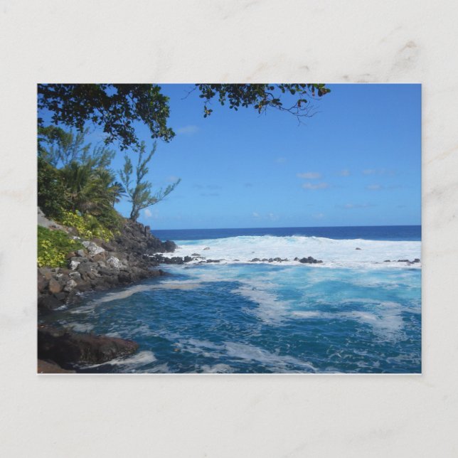 Carte Postale Bassin de Manapany (Île de la Réunion) (Devant)