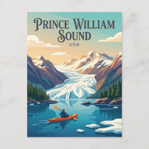 Carte Postale Bassin de Prince William USA