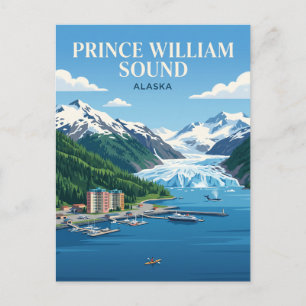 Carte Postale Bassin Prince-William États-Unis