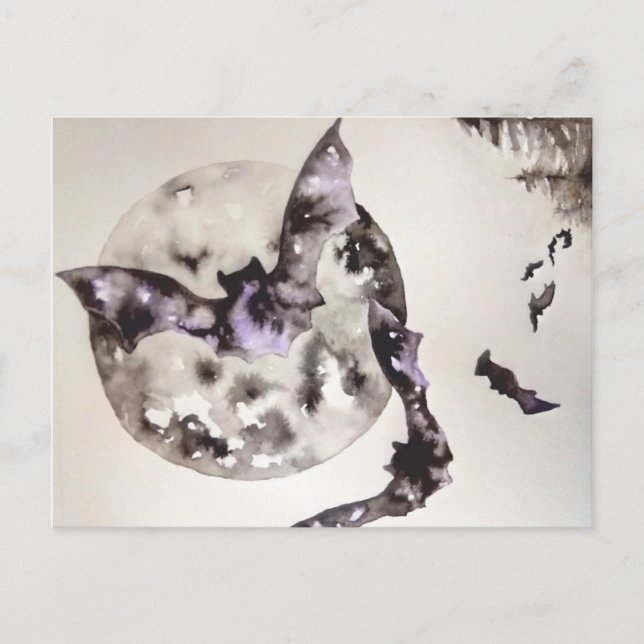 Carte Postale Bat Dreams 2 (Devant)