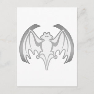 Carte Postale Bat Gray Inv Le MUSÉE Zazzle Cadeaux
