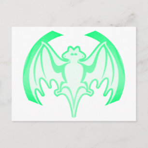 Carte Postale Bat Green Inv Le MUSÉE Zazzle Cadeaux