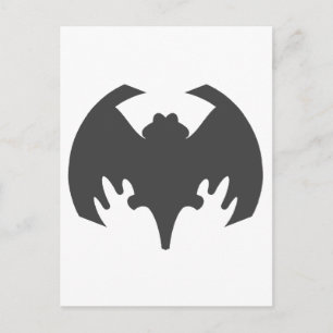 Carte Postale Bat Grey Le MUSÉE Zazzle Cadfts