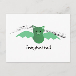 Carte Postale Bat vert de la pêche