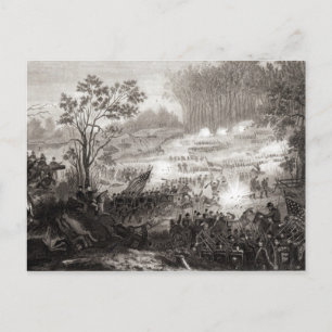 Carte Postale Bataille à Pittsburg Landing