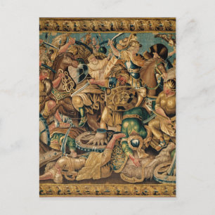 Carte Postale Bataille d'Arbelles en 333 avant JC, Aubusson