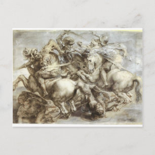 Carte Postale Bataille d'Arezzo anghiari