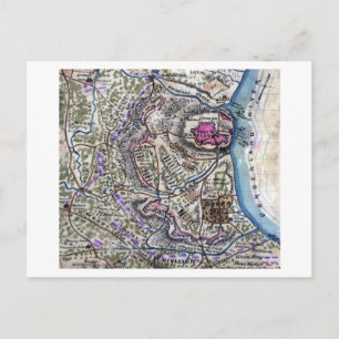 Carte Postale Bataille de Fort Donelson - Panorama de la guerre