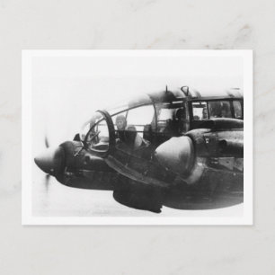 Carte Postale Bataille de Grande-Bretagne & La Blitz : #39 He111