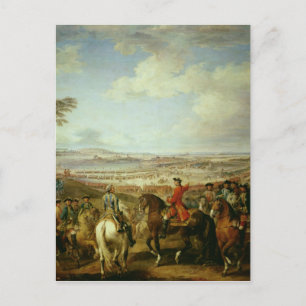 Carte Postale Bataille de Lawfeld, le 2 juillet 1747