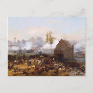 Carte Postale Bataille de Long Island