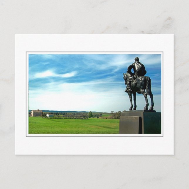 Carte Postale Bataille De Manassas Stonewall" Jackson (Devant)