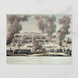 Carte Postale Bataille de Marengo