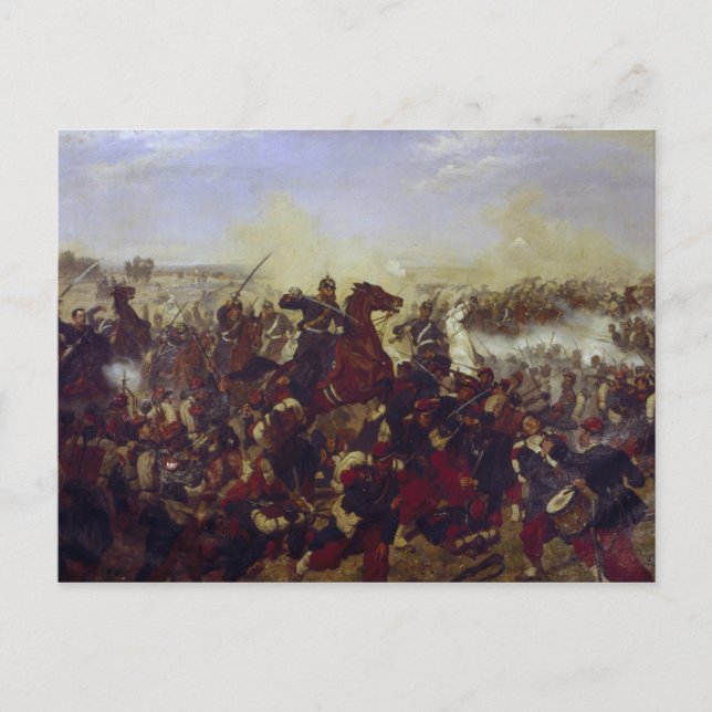 Carte Postale Bataille de Mars de la Tour (Devant)