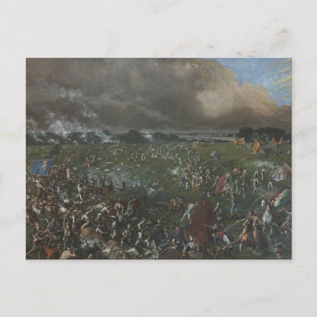 Carte Postale Bataille de San Jacinto (Devant)