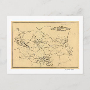 Carte Postale Bataille de Spotsylvania Court House