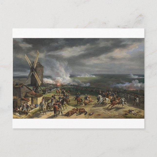 Carte Postale Bataille de Valmy (20 septembre 1792) par Horac (Devant)