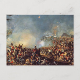 Carte Postale Bataille De Waterloo