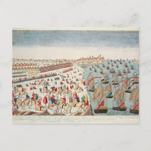 Carte Postale Bataille de Yorktown, le 19 octobre 1781