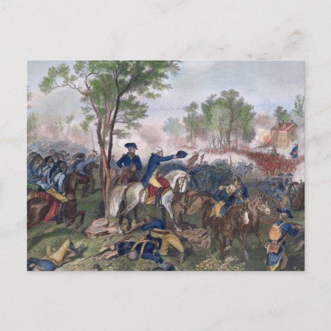 Carte Postale Bataille d'Eutaw Springs (Devant)