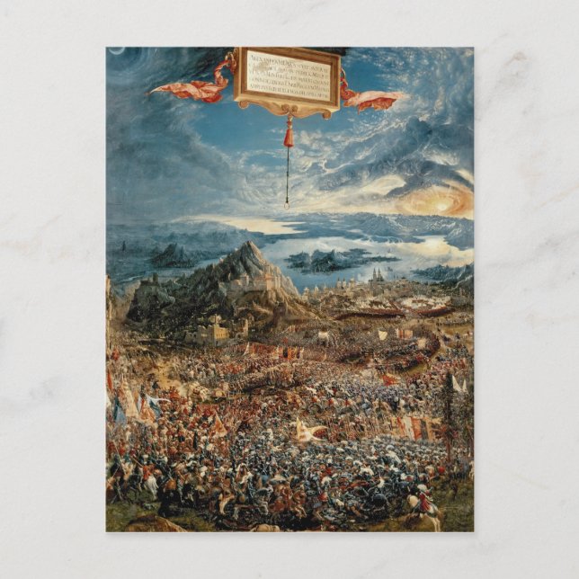 Carte Postale Bataille d'Issus (Devant)