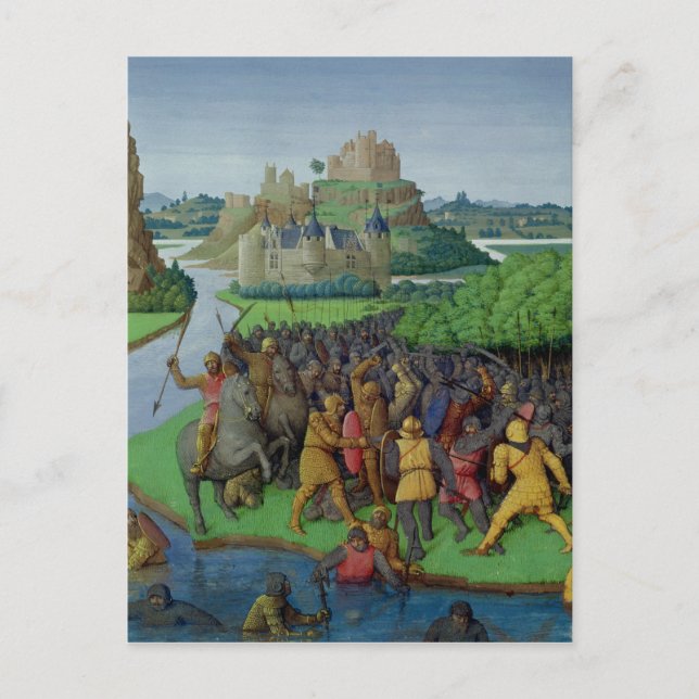 Carte Postale Bataille entre les Maccabées et les Bacchides (Devant)
