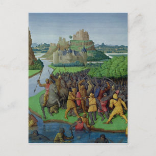Carte Postale Bataille entre les Maccabées et les Bacchides