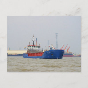 Carte Postale Bateau à cargaison générale Willeke