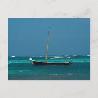 Carte Postale Bateau à voile à Belize
